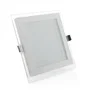 Foco Downlight LED 12W 1200Lm 6000K Cuadrado Cristal Aluminio [GR-MB02-12W-CW]