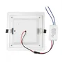Foco Downlight LED 12W 1200Lm 6000K Cuadrado Cristal Aluminio [GR-MB02-12W-CW]