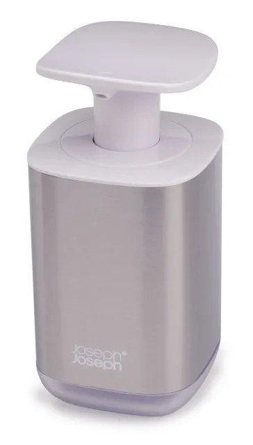 Joseph Joseph Presto Dispensador de Jabón 350 ml - Plata / Gris