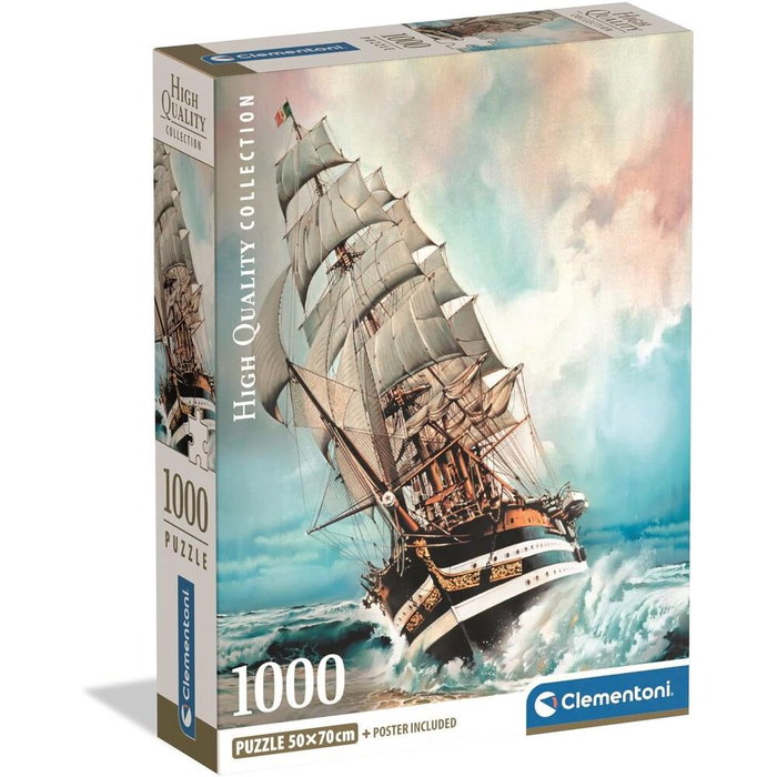 Clementoni Puzzle Amerigo Vespucci High Quality 1000 Piezas 70x50cm Clementoni Puzzle Amerigo Vespucci High Quality 1000 Piezas 70x50cm