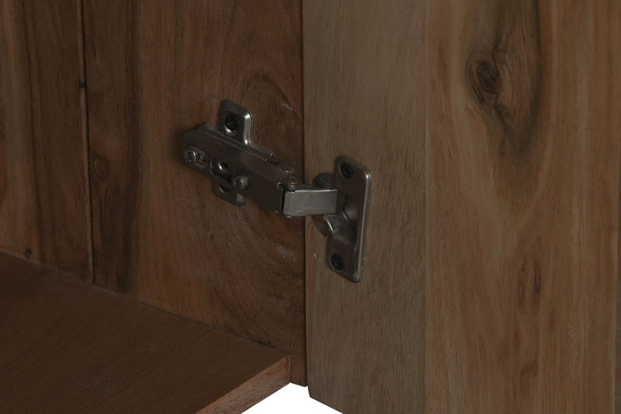 DKD Home Decor Buffet Negro Natural 175 x 76 x 40 cm