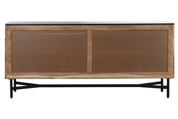 DKD Home Decor Buffet Negro Natural 175 x 76 x 40 cm