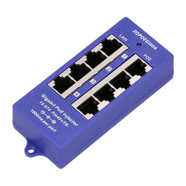 Extralink Inyector PoE Gigabit de 4 Puertos