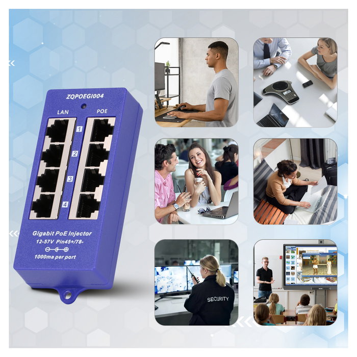 Extralink Inyector de Potencia Externo Morado