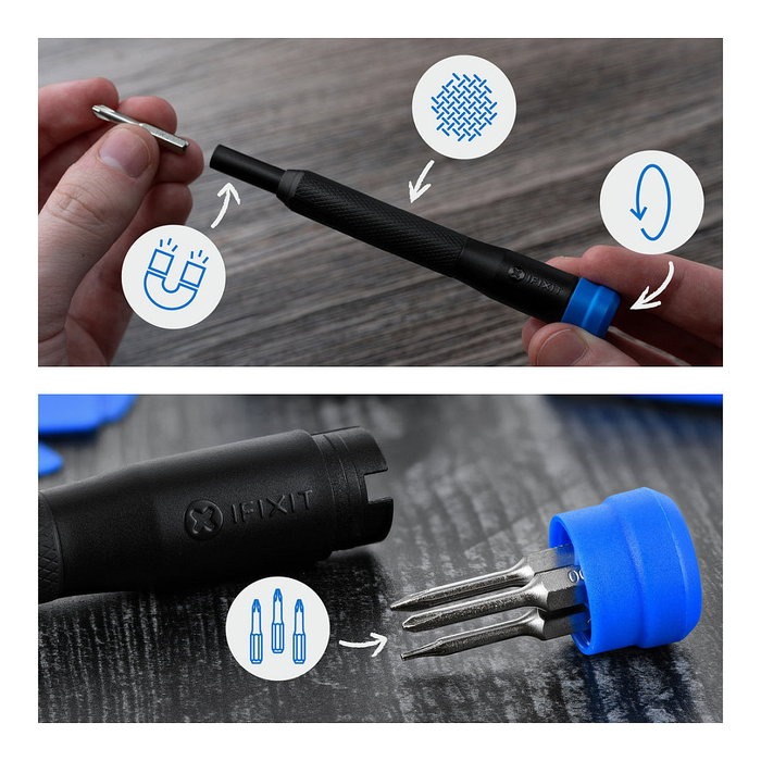 iFixit Pro Tech GO Kit de herramientas de precisión para electrónica