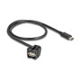 DeLOCK Módulo Keystone USB 2.0 A hembra a USB Type-C™ macho con cable 0,5 m