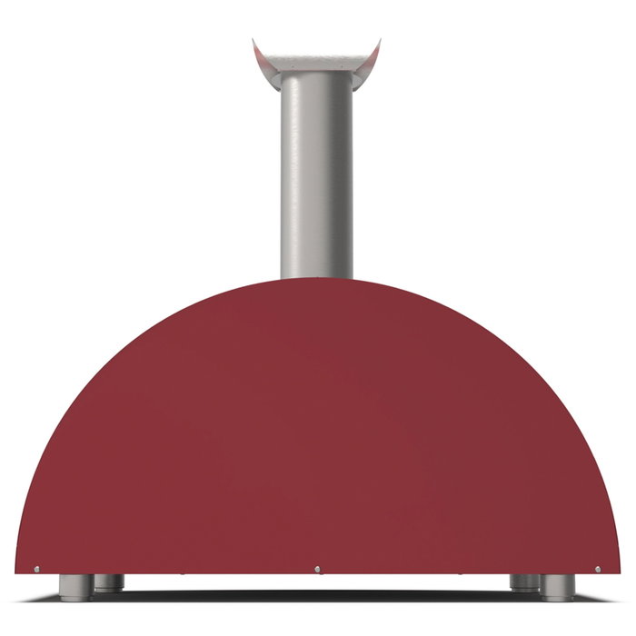 Alfa Forni Moderno 3 Pizze Wood Red