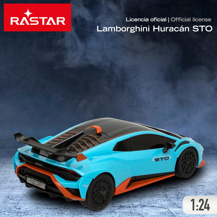 RASTAR Lamborghini Huracán STO Coche teledirigido 1:24 Azul