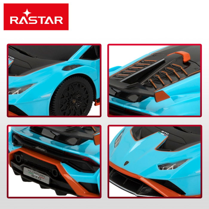 RASTAR Lamborghini Huracán STO Coche teledirigido 1:24 Azul