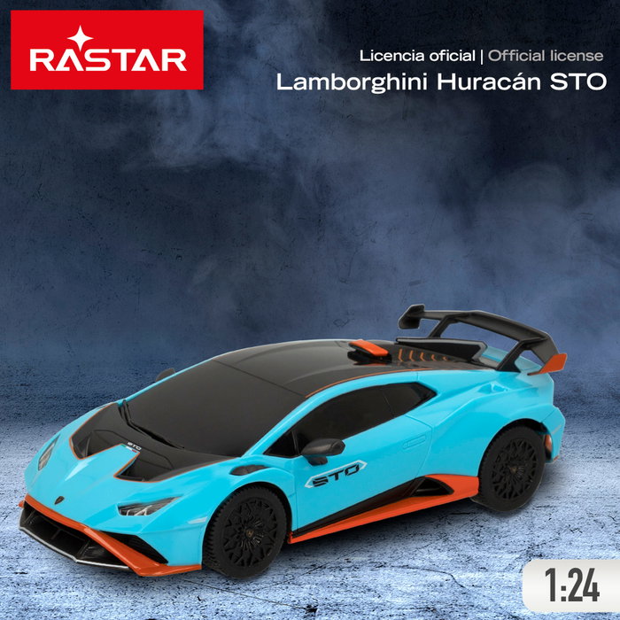 RASTAR Lamborghini Huracán STO Coche teledirigido 1:24 Azul