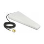 DeLOCK Antena LTE Direccional SMA con Cable RG-58 de 5 m, Blanca