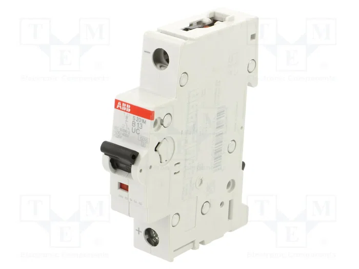 ABB S200M UC Interruptor magnetotérmico 13A 1 polo ABB S200M UC Interruptor magnetotérmico 13A 1 polo
