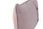 DKD Home Decor Cojín Algodón Poliéster Rosa Palo con Botones Coco