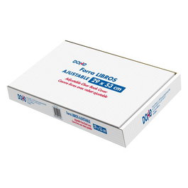 Forro Ajustable Pvc Trans.120Μ 29X53 Cm Caja De 100