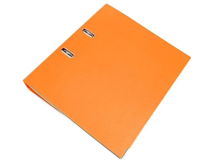 Liderpapel Archivador de Palanca A4 Naranja 52mm