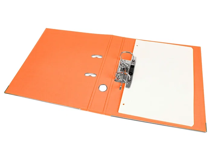 Liderpapel Archivador de Palanca A4 Naranja 52mm