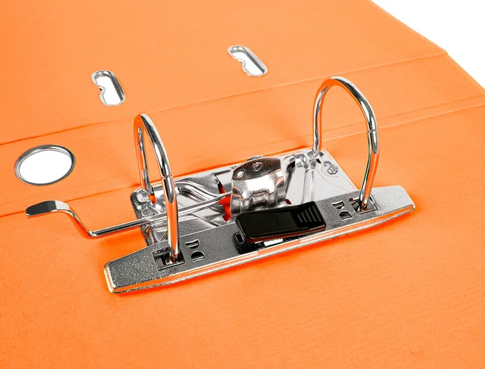 Liderpapel Archivador de Palanca A4 Naranja 52mm