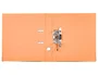 Liderpapel Archivador de palanca A4 Documenta forrado PVC con rado lomo 52mm naranja compresor metálico