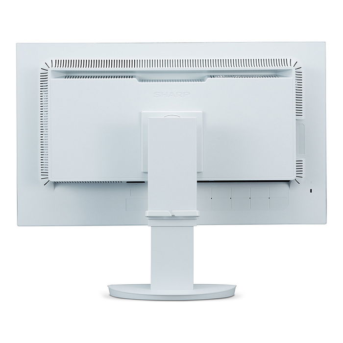 Sharp MultiSync EA272QW - Monitor LED IPS 27" (68.6 cm) QHD 2560x1440 16:9, 100% sRGB, 6ms, 350 cd/m², USB-C 90W, Altura e Inclinación Ajustable, Blanco