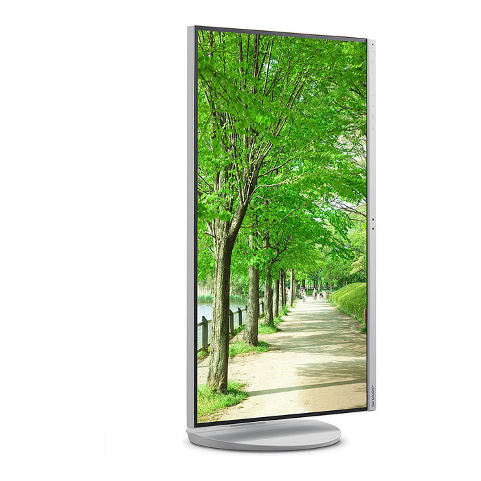 Sharp MultiSync EA272QW - Monitor LED IPS 27" (68.6 cm) QHD 2560x1440 16:9, 100% sRGB, 6ms, 350 cd/m², USB-C 90W, Altura e Inclinación Ajustable, Blanco