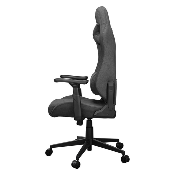 Cougar Silla Gaming CGR-EPF-ROG Explore Royal Gray Universal, Tela, Negro/Gris, 120 kg