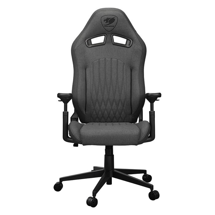 Cougar Silla Gaming CGR-EPF-ROG Explore Royal Gray Universal, Tela, Negro/Gris, 120 kg
