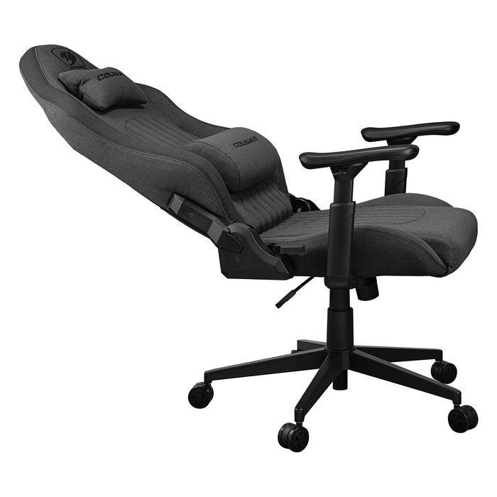Cougar Silla Gaming CGR-EPF-ROG Explore Royal Gray Universal, Tela, Negro/Gris, 120 kg