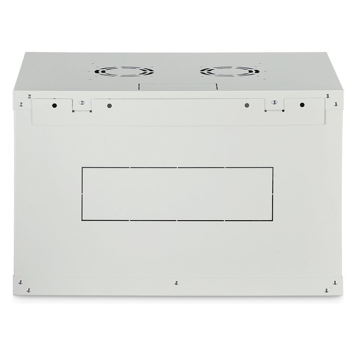 Digitus Dynamic-N Serie - Bastidor de Pared Rack 7U - 600x450 mm (Ancho x Fondo) - Con Puertas de Cristal y Acero, Rieles, Bloqueo, 60 kg de Carga, Gris Claro