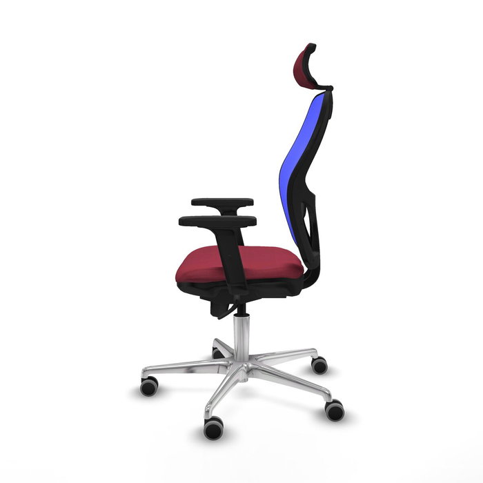 PIQUERAS Y CRESPO Silla de oficina Jorquera Granate y Azul PIQUERAS Y CRESPO Silla de oficina Jorquera Granate y Azul