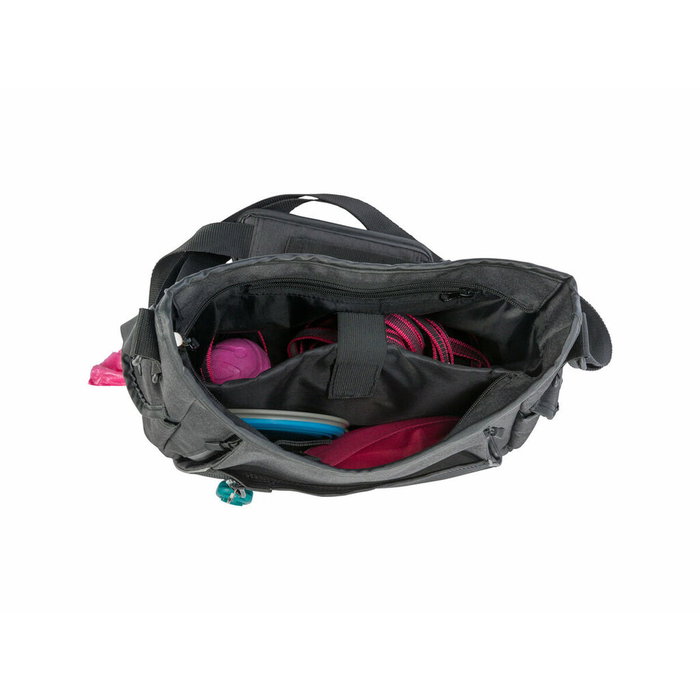 Bolso Bandolera para Mascotas Trixie Antracita 34 × 29 × 9 cm