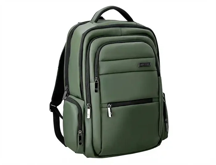 Antartik Volt Mochila 23L Verde Militar, 5 Compartimentos, Portátil, Tablet, Antirrobo, Transpirable