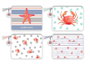 DKD Home Decor Funda para Tablet Lienzo y Poliéster 36x2x28 Classic Summer