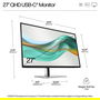 HP Monitor 527pu 27" QHD IPS 2560x1440 100Hz USB-C 350cd 5ms