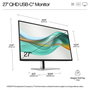 HP Series 5 Pro 527pu 27 pulg QHD USB-C