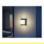 Steinel L 845 SC Aplique de Pared LED Exterior con Sensor de Movimiento, 9W 655lm IP44, Antracita, Aluminio/Plástico