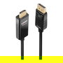 Lindy Adaptador DisplayPort a HDMI 1m 40925, HDR, 4K 4096 x 2160, Versiones HDMI 2.0 y DisplayPort 1.2, Negro, Macho a Macho, Cables de PC
