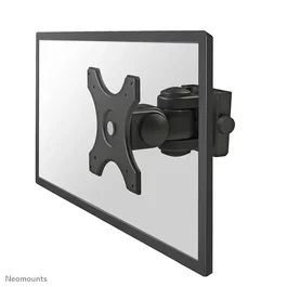 Neomounts Soporte de Pared FPMA-W250BLACK para TV y Monitores, Inclinación y Giro, Compatible con 10"-30", VESA 75x75/100x100 mm, Hasta 12 kg, Color Negro