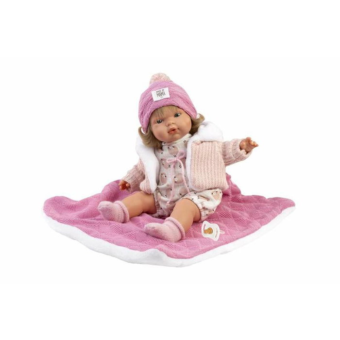 Llorens Muñeca Lola Llorona con mantita de 38 cm Llorens Muñeca Lola Llorona con mantita de 38 cm