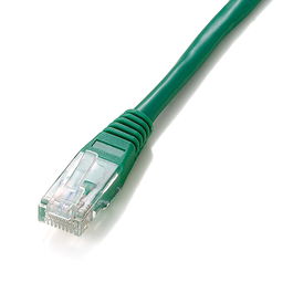 Equip Cable de Red U/UTP Cat6 Latiguillo RJ45 - 26 AWG, Conectores Chapados en Oro, RoHS