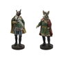 DKD Home Decor Figura Resina Animal Napoleon Multicolor Surtido de 2