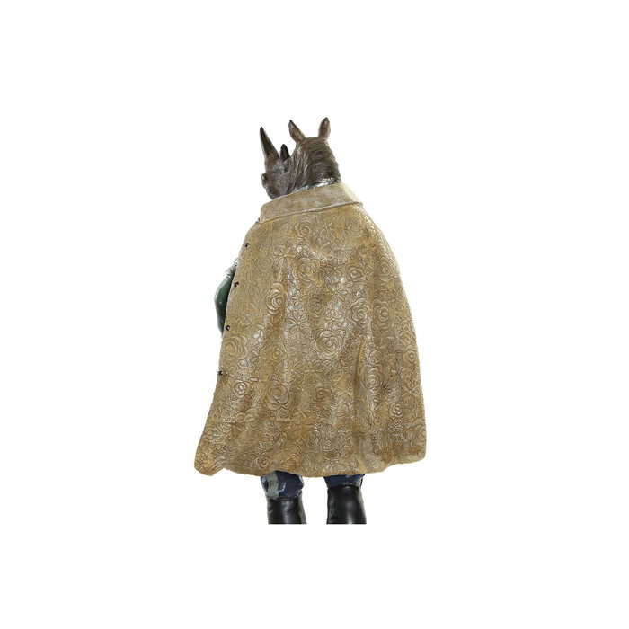 DKD Home Decor Figura Resina Animal Napoleon Multicolor Surtido de 2