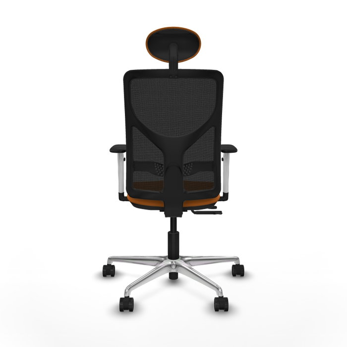 PIQUERAS Y CRESPO Silla de oficina Motilla con mecanismo Sincro/Traslack Naranja/Negro PIQUERAS Y CRESPO Silla de oficina Motilla con mecanismo Sincro/Traslack Naranja/Negro