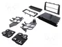 METRA Bastidor de montaje de radio para Lexus IS Series 2001-2005, 1 DIN/2 DIN, negro mate