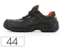 Safetop Oratio Zapatos de seguridad de cuero con suela de acero talla 44 negro