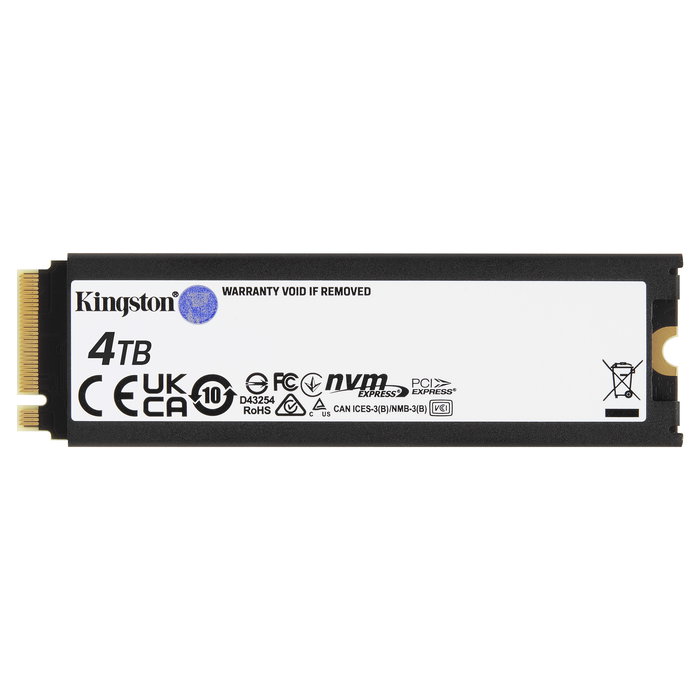 Kingston Renegade 4TB PCIe 4.0 NVMe SSD M.2 con Disipador