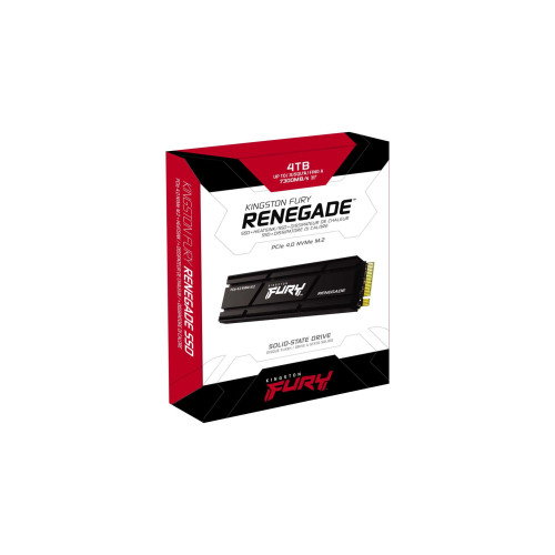 Kingston SFYRDK/4000G SSD FURY Renegade 4000 GB PCI Express 4.0 M.2 3D TLC NVMe Kingston SFYRDK/4000G SSD FURY Renegade 4000 GB PCI Express 4.0 M.2 3D TLC NVMe