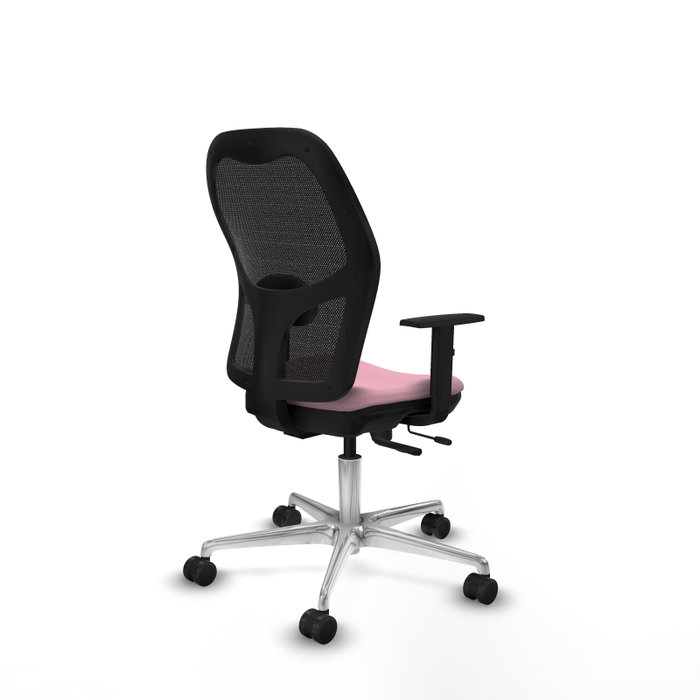 PIQUERAS Y CRESPO Silla de oficina Jorquera Rosa con mecanismo Sincro/Traslack PIQUERAS Y CRESPO Silla de oficina Jorquera Rosa con mecanismo Sincro/Traslack