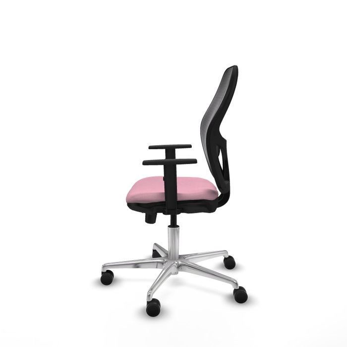 PIQUERAS Y CRESPO Silla de oficina Jorquera Rosa con mecanismo Sincro/Traslack PIQUERAS Y CRESPO Silla de oficina Jorquera Rosa con mecanismo Sincro/Traslack
