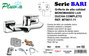 PLUVIA Bari Grifo Monomando Lux Ducha Flexo + Mango MT9011-11