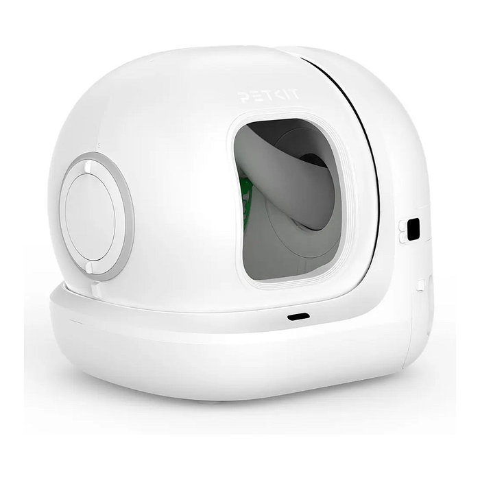 Petkit Pura Max 2 Premium Arenero Automático para Gatos, Limpieza Automática y Control por App, Blanco, Plástico